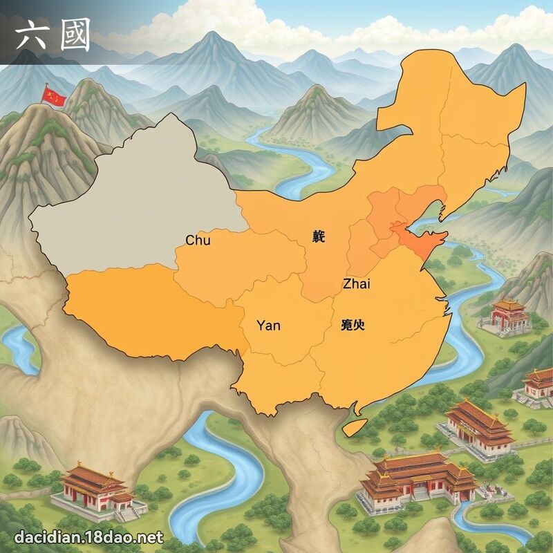 六国 - 国语大辞典配图