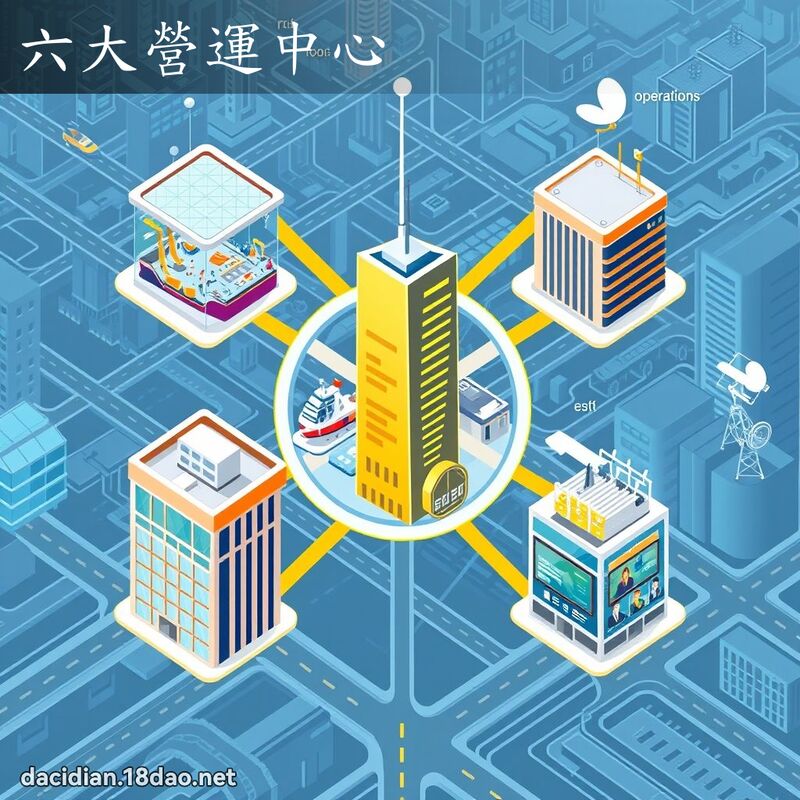 六大营运中心 - 国语大辞典配图
