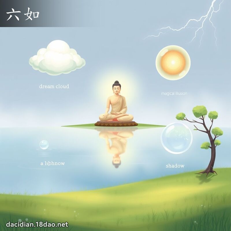 六如 - 國語大辭典配圖