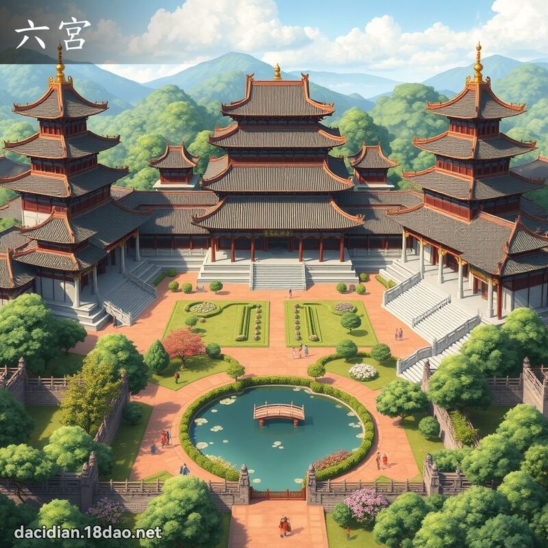 六宫 - 国语大辞典配图