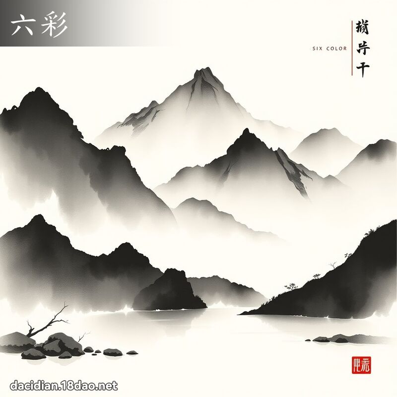 六彩 - 國語大辭典配圖