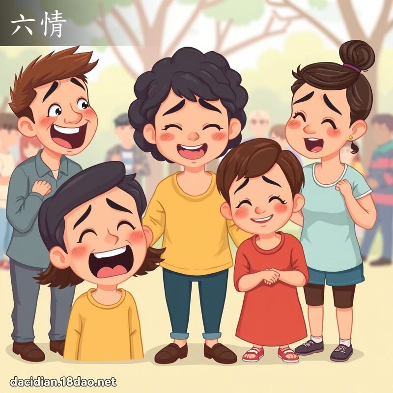 六情 - 国语大辞典配图