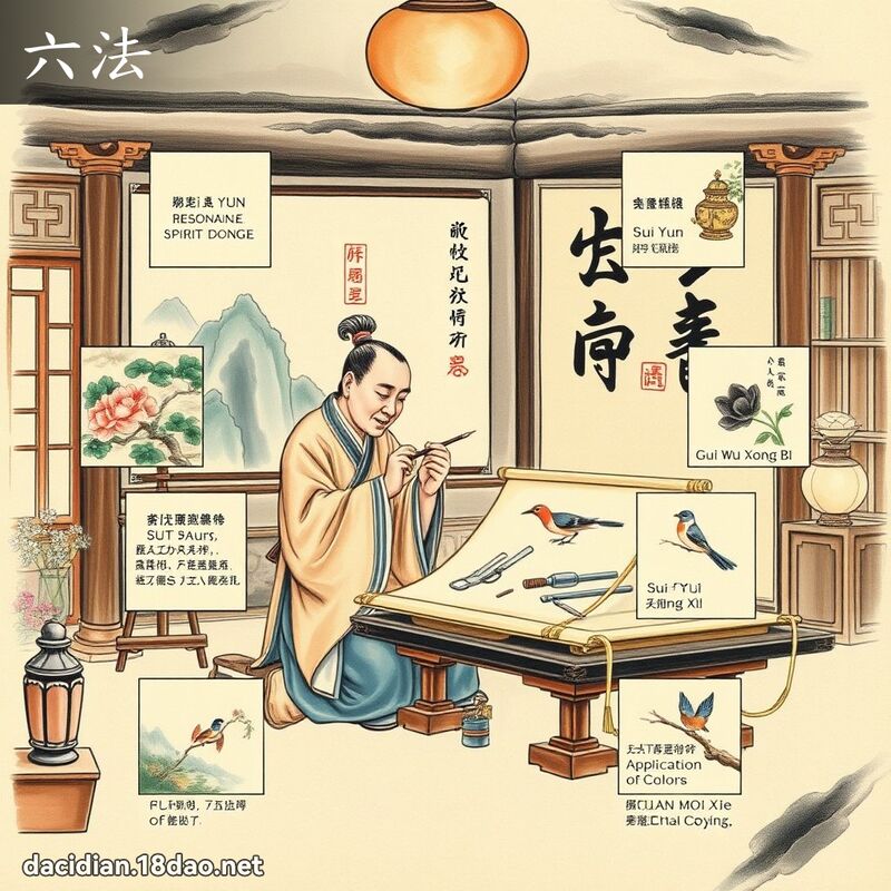 六法 - 国语大辞典配图