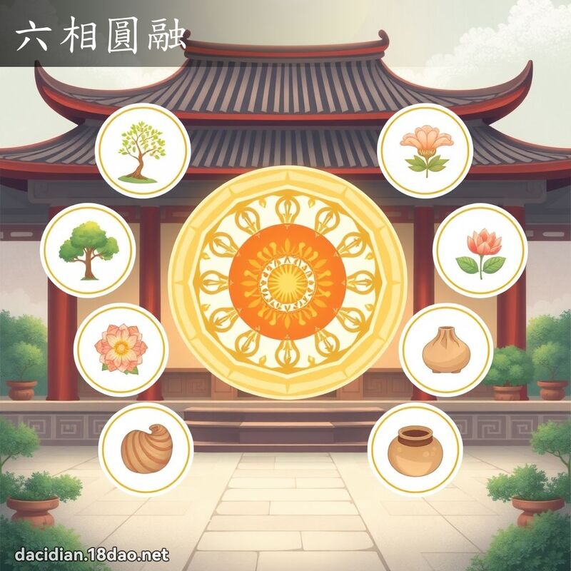 六相圓融 - 國語大辭典配圖