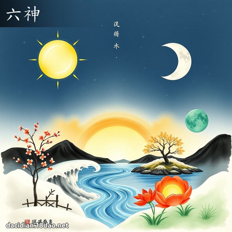 六神 - 国语大辞典配图