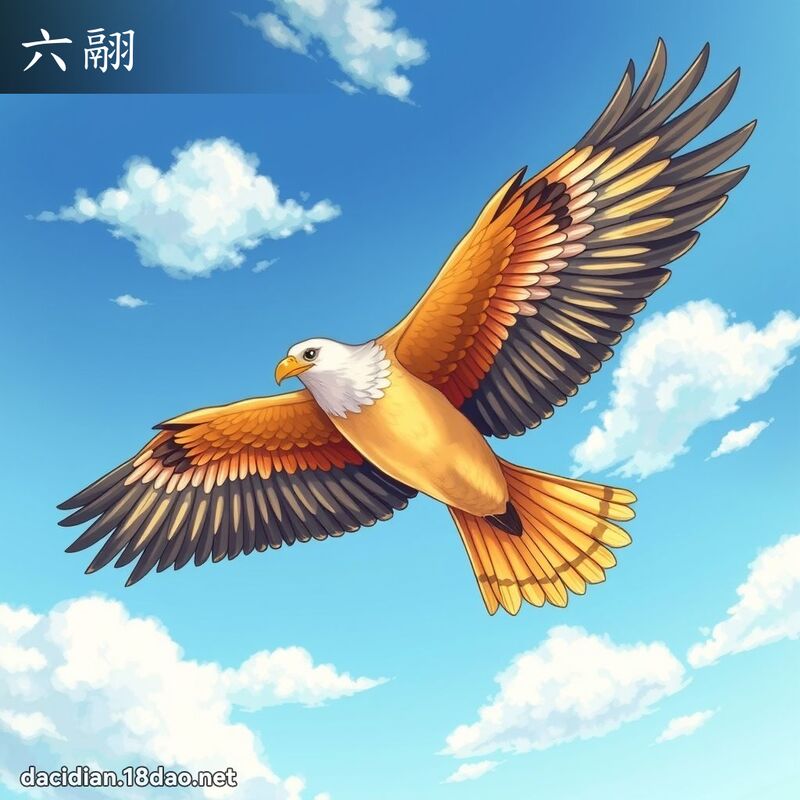 六翮 - 国语大辞典配图