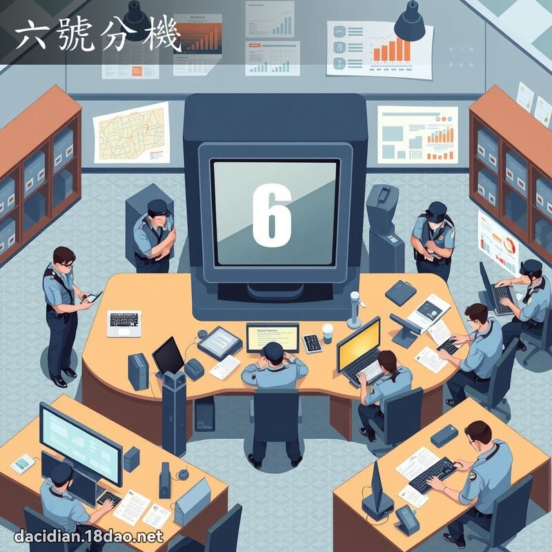 六号分机 - 国语大辞典配图