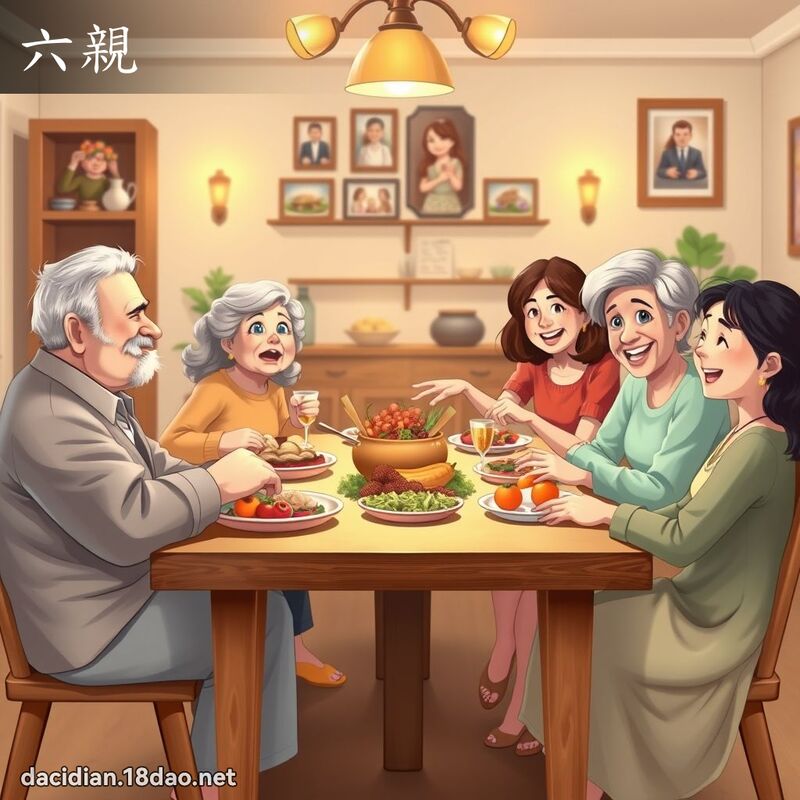 六亲 - 国语大辞典配图