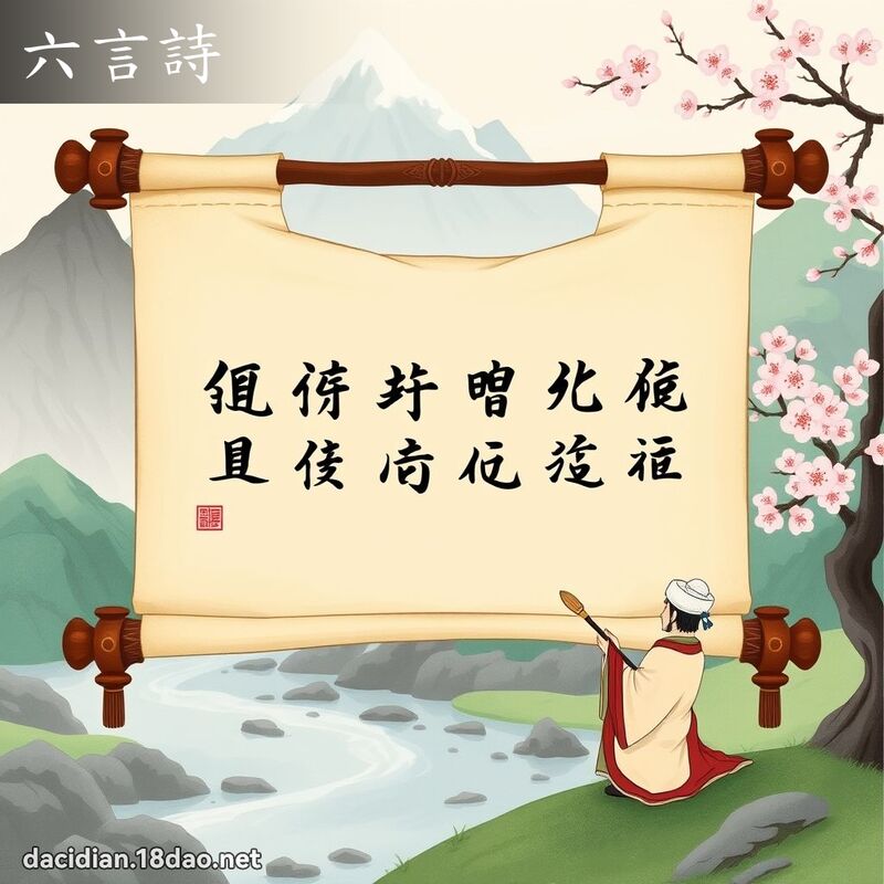 六言詩 - 國語大辭典配圖