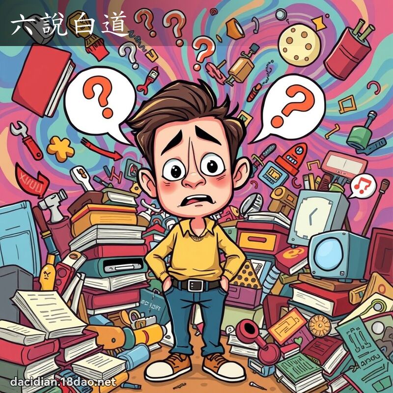 六說白道 - 國語大辭典配圖
