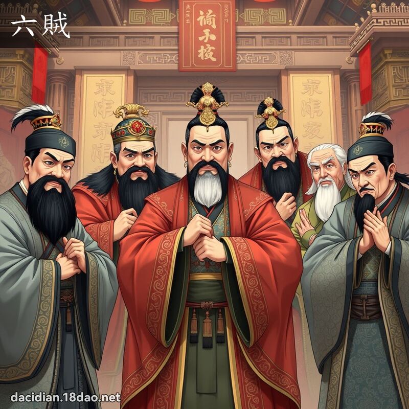 六贼 - 国语大辞典配图