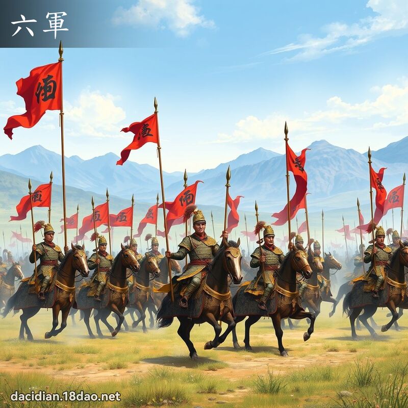 六軍 - 國語大辭典配圖