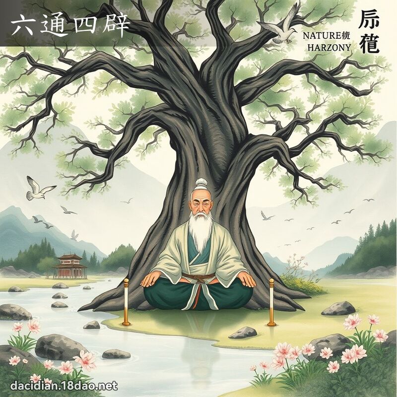 六通四辟 - 國語大辭典配圖