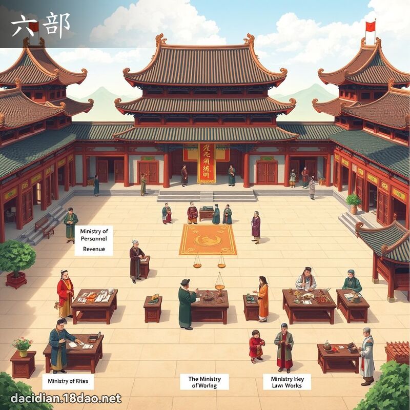 六部 - 国语大辞典配图
