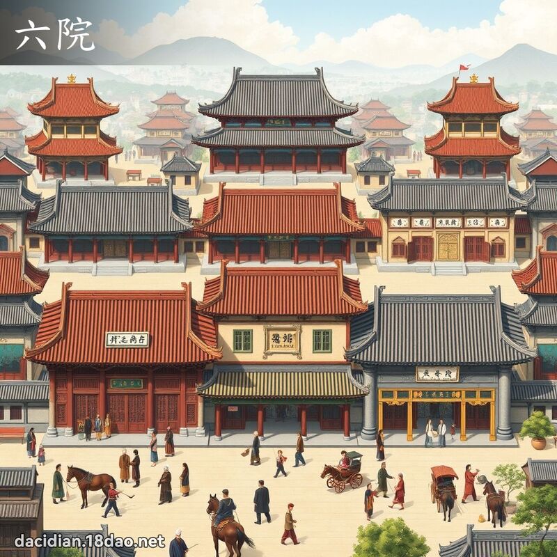 六院 - 國語大辭典配圖