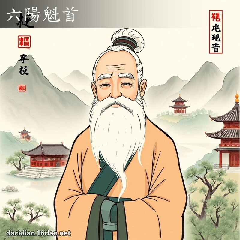 六阳魁首 - 国语大辞典配图