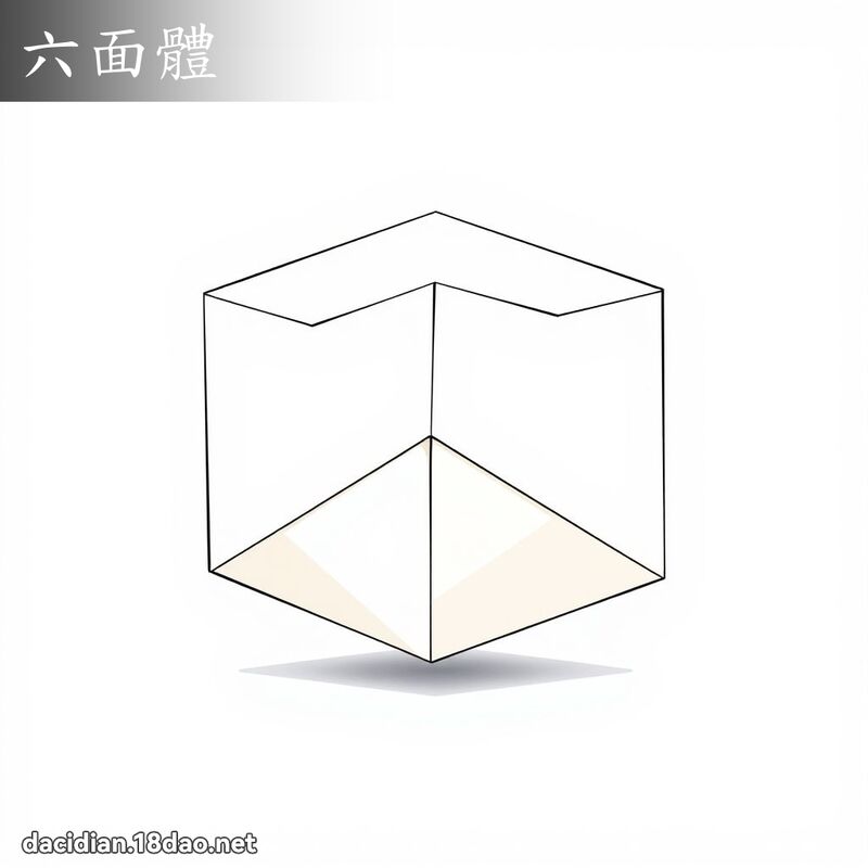 六面體 - 國語大辭典配圖