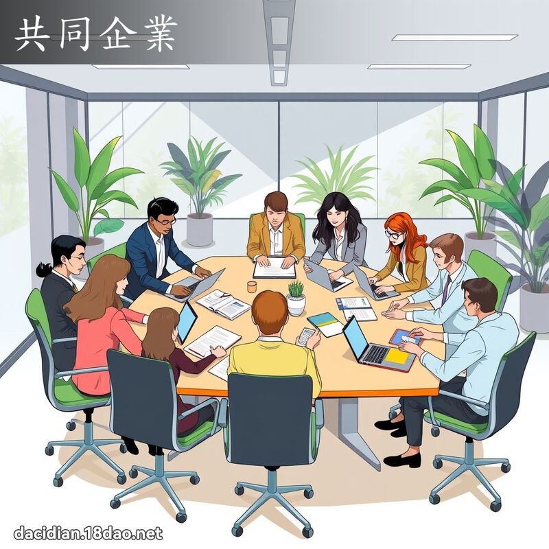 共同企業 - 國語大辭典配圖