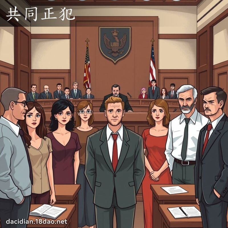 共同正犯 - 国语大辞典配图