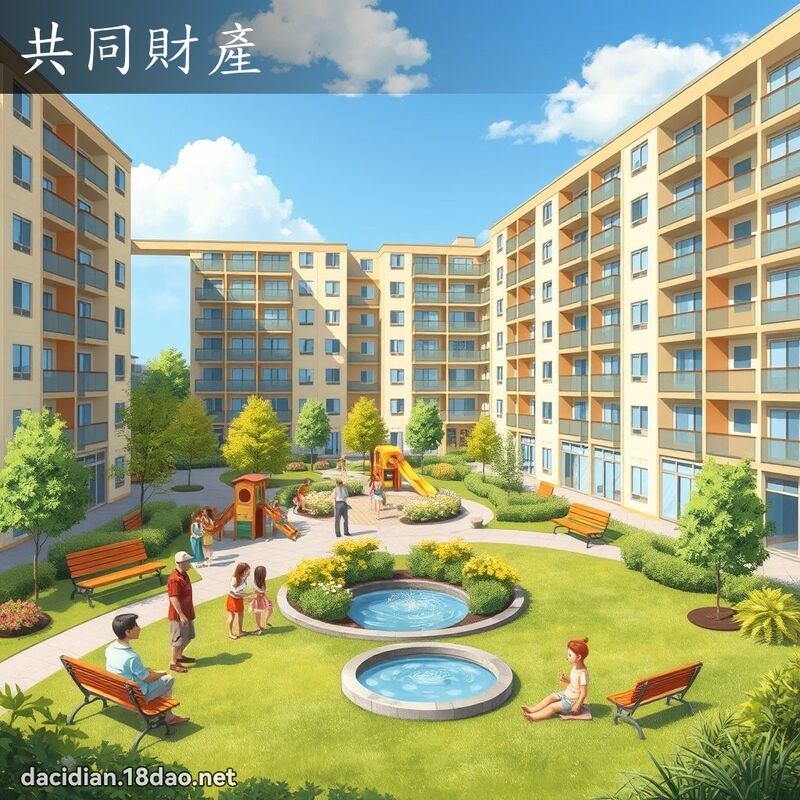 共同财产 - 国语大辞典配图