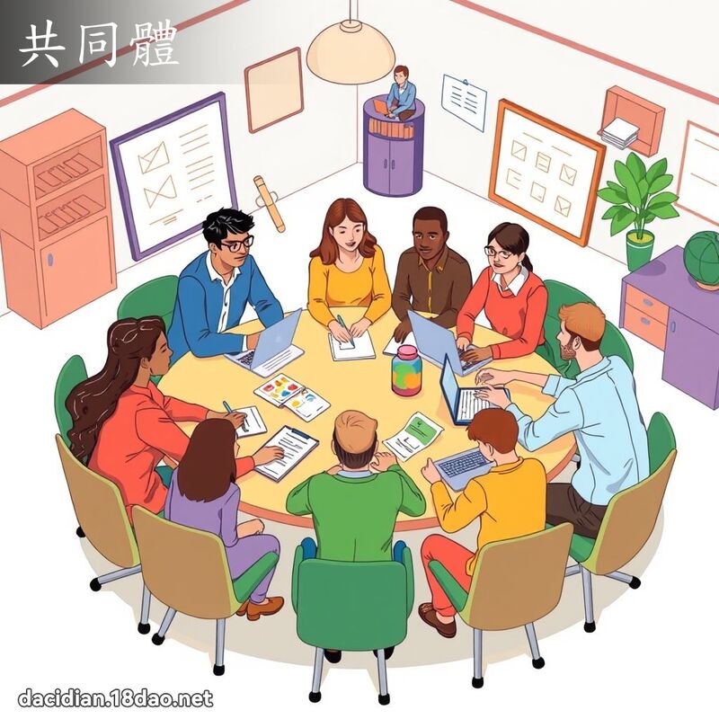 共同体 - 国语大辞典配图