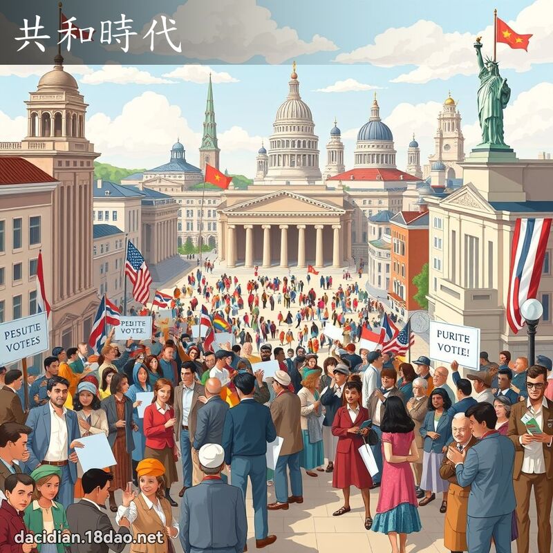 共和时代 - 国语大辞典配图