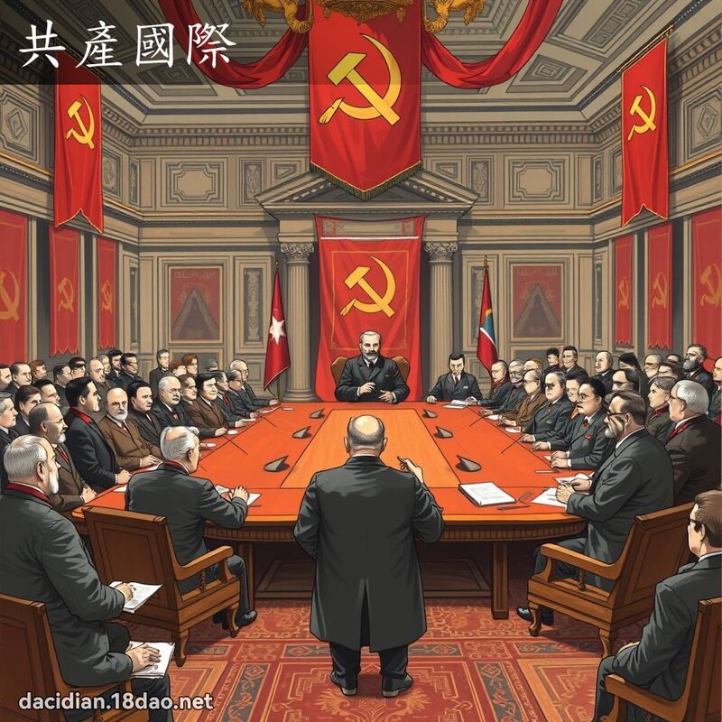 共產國際 - 國語大辭典配圖