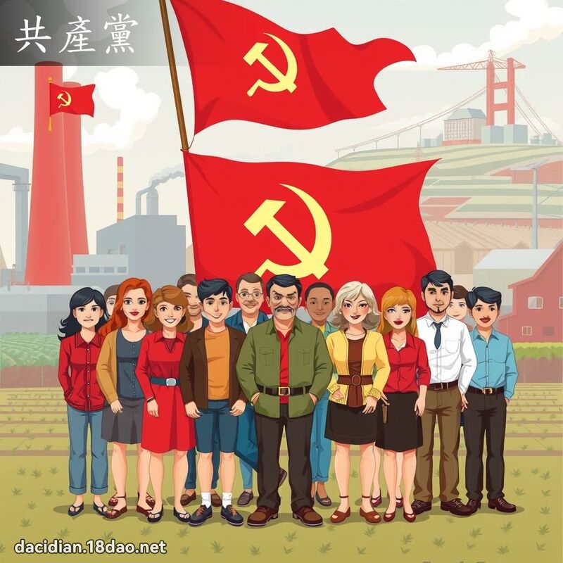 共產黨 - 國語大辭典配圖