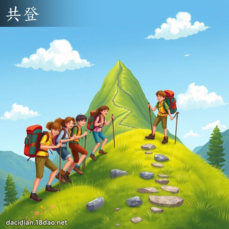 共登 - 國語大辭典配圖