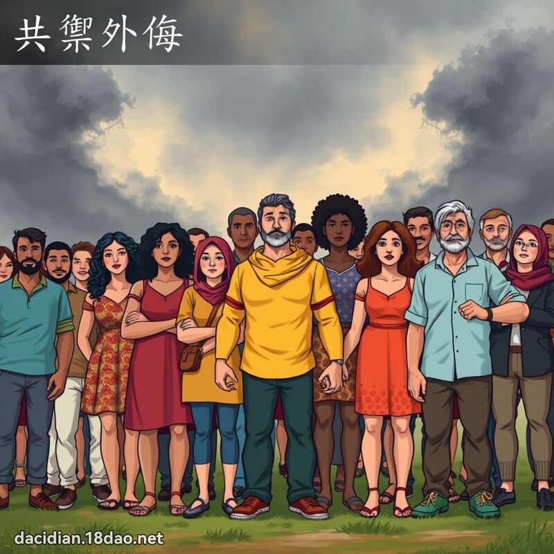 共禦外侮 - 國語大辭典配圖