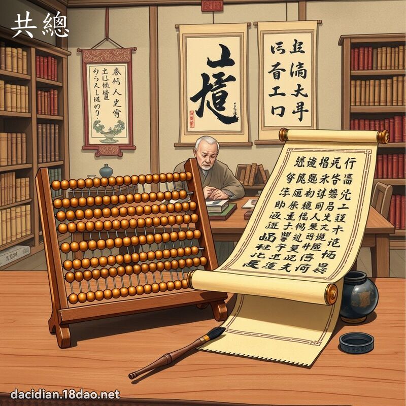 共總 - 國語大辭典配圖