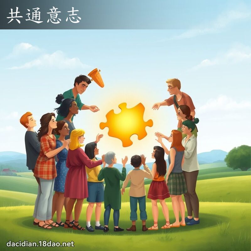共通意志 - 國語大辭典配圖