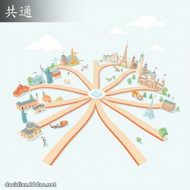 共通 - 国语大辞典配图