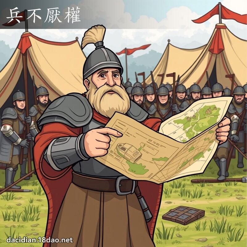 兵不厭權 - 國語大辭典配圖