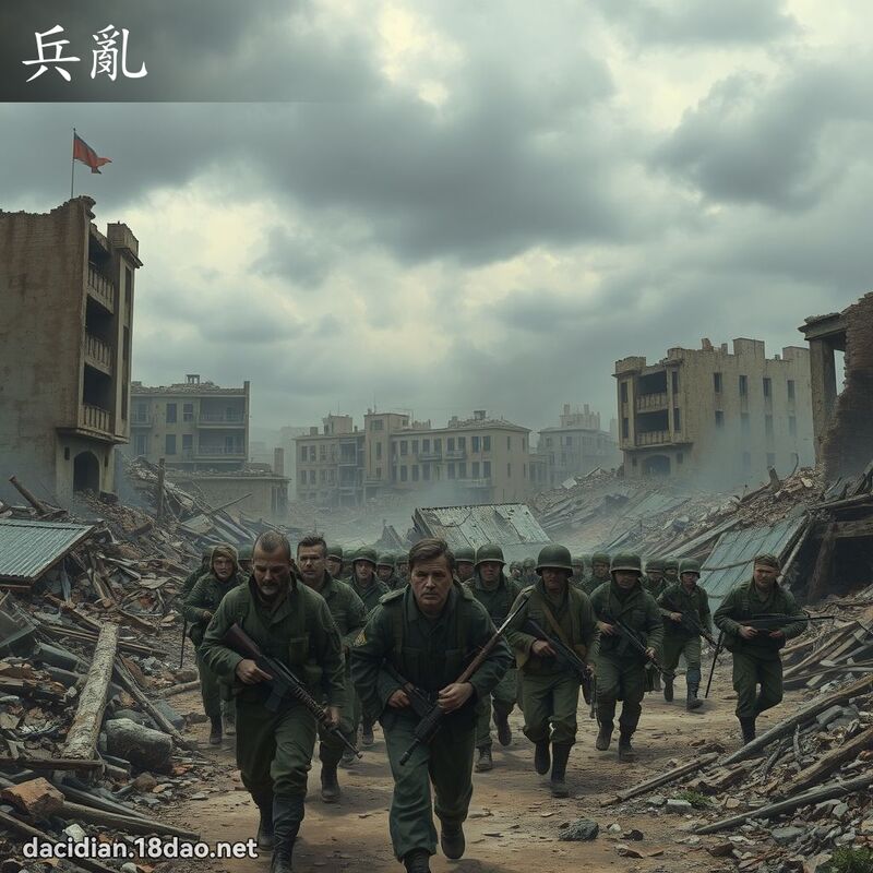 兵乱 - 国语大辞典配图