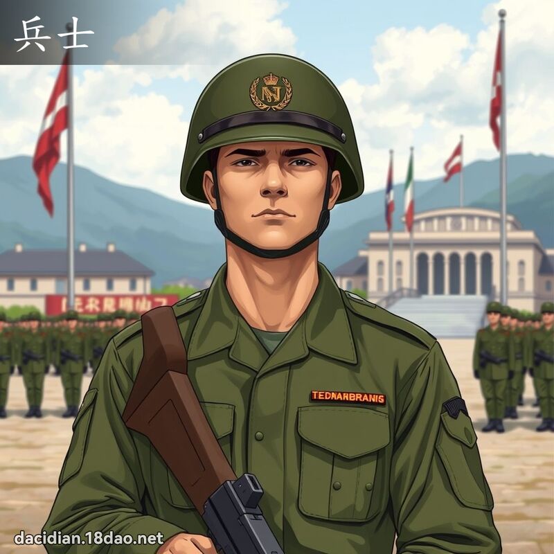 兵士 - 国语大辞典配图