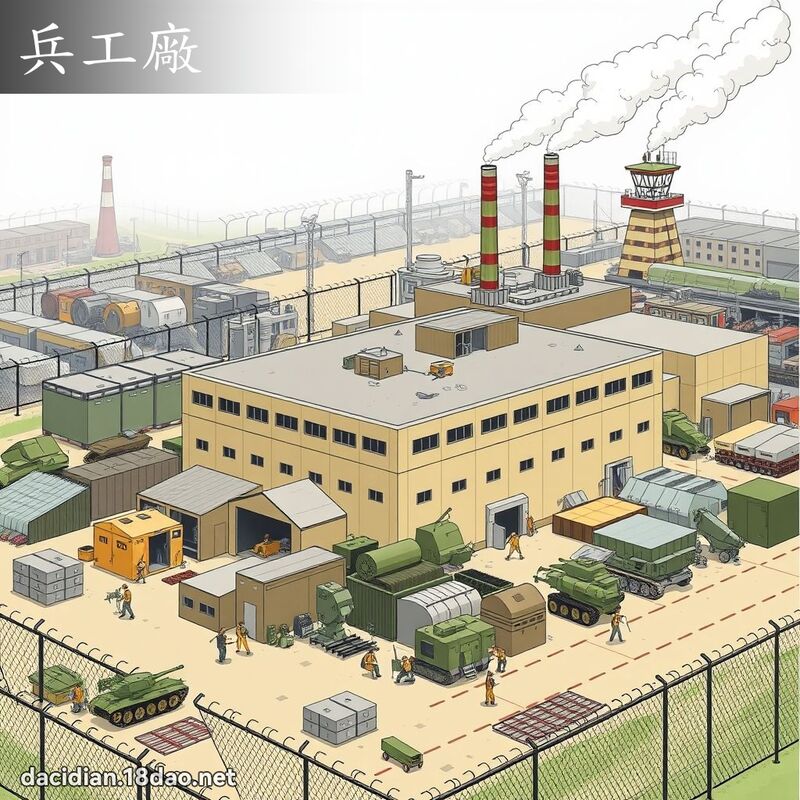 兵工厂 - 国语大辞典配图