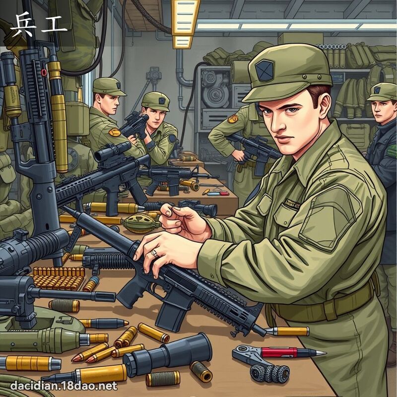 兵工 - 国语大辞典配图