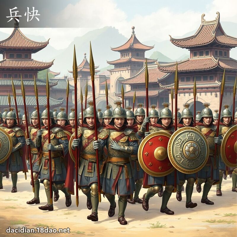 兵快 - 國語大辭典配圖