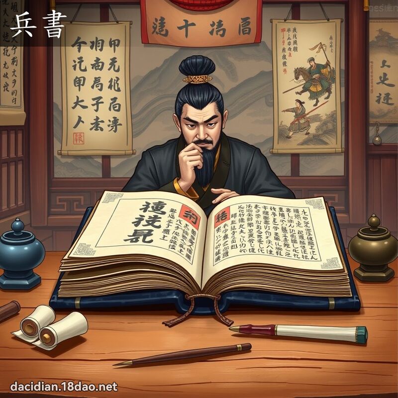 兵書 - 國語大辭典配圖