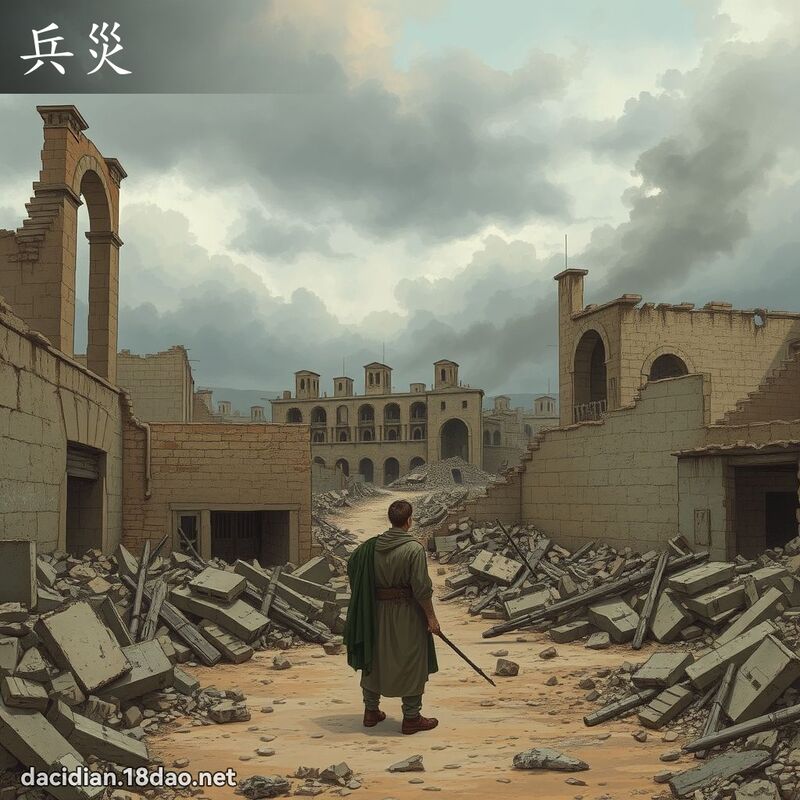 兵災 - 國語大辭典配圖