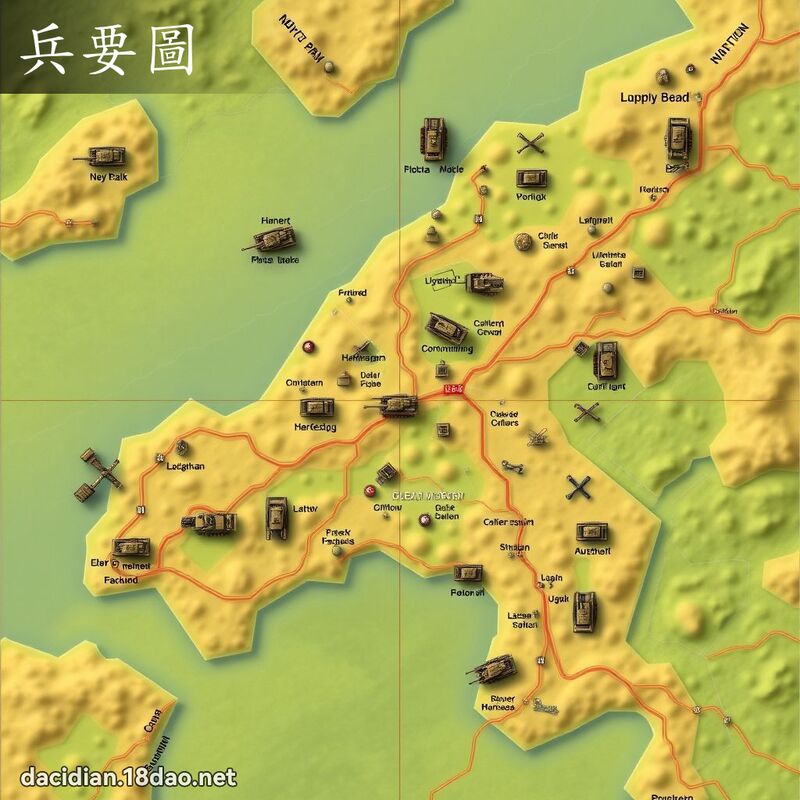 兵要圖 - 國語大辭典配圖