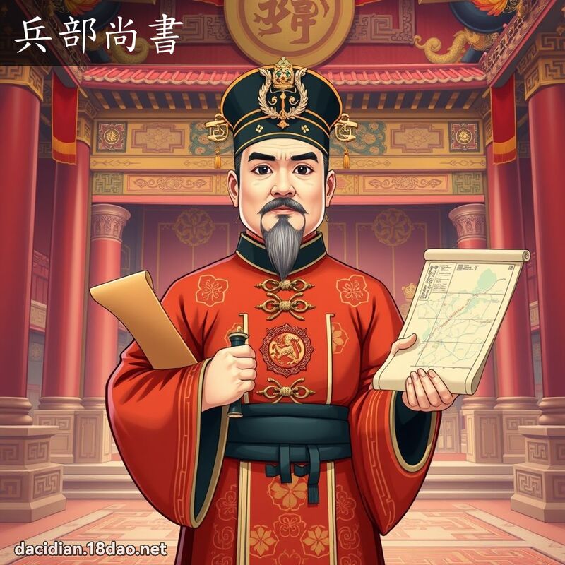 兵部尚書 - 國語大辭典配圖