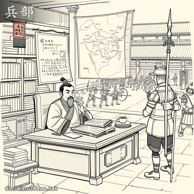 兵部 - 國語大辭典配圖