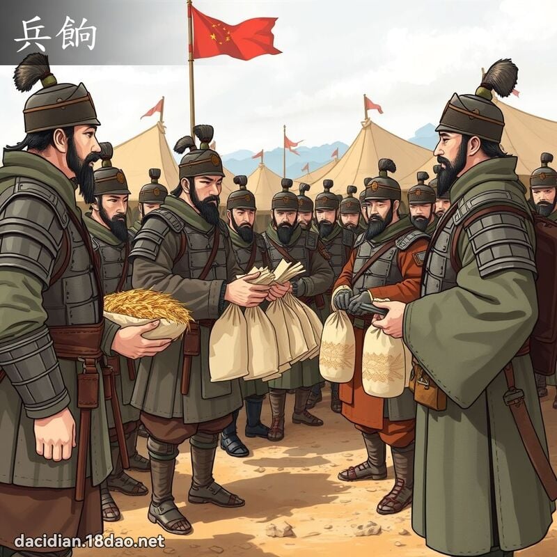 兵餉 - 国语大辞典配图