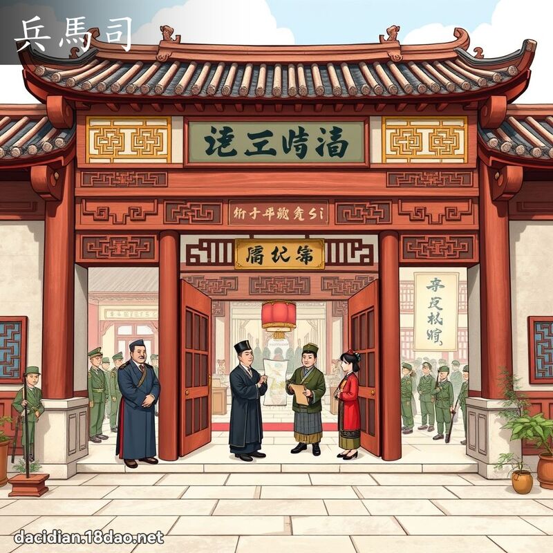 兵馬司 - 國語大辭典配圖