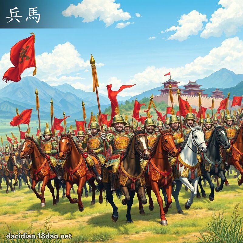 兵马 - 国语大辞典配图