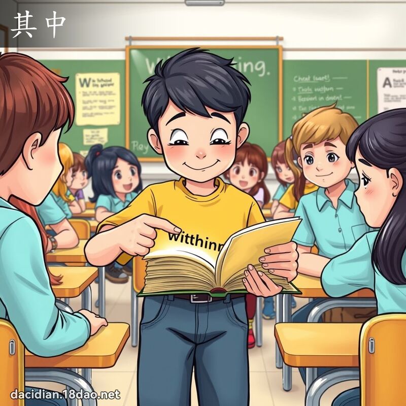 其中 - 國語大辭典配圖