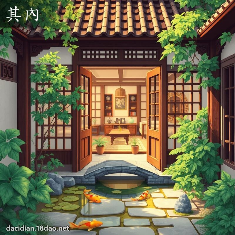 其內 - 国语大辞典配图