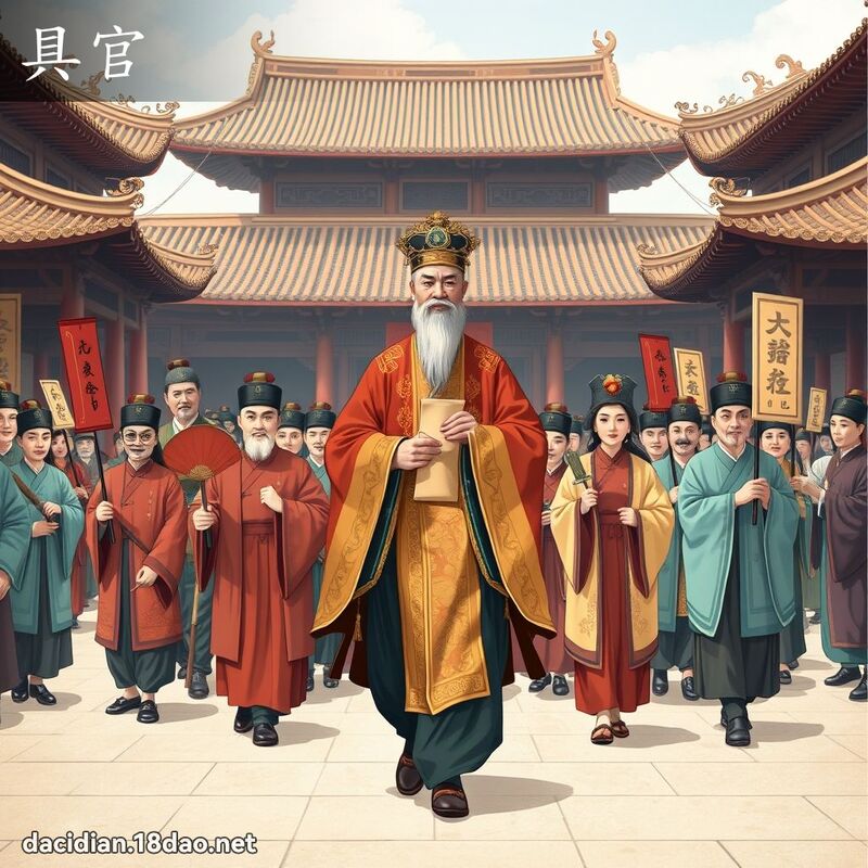 具官 - 国语大辞典配图